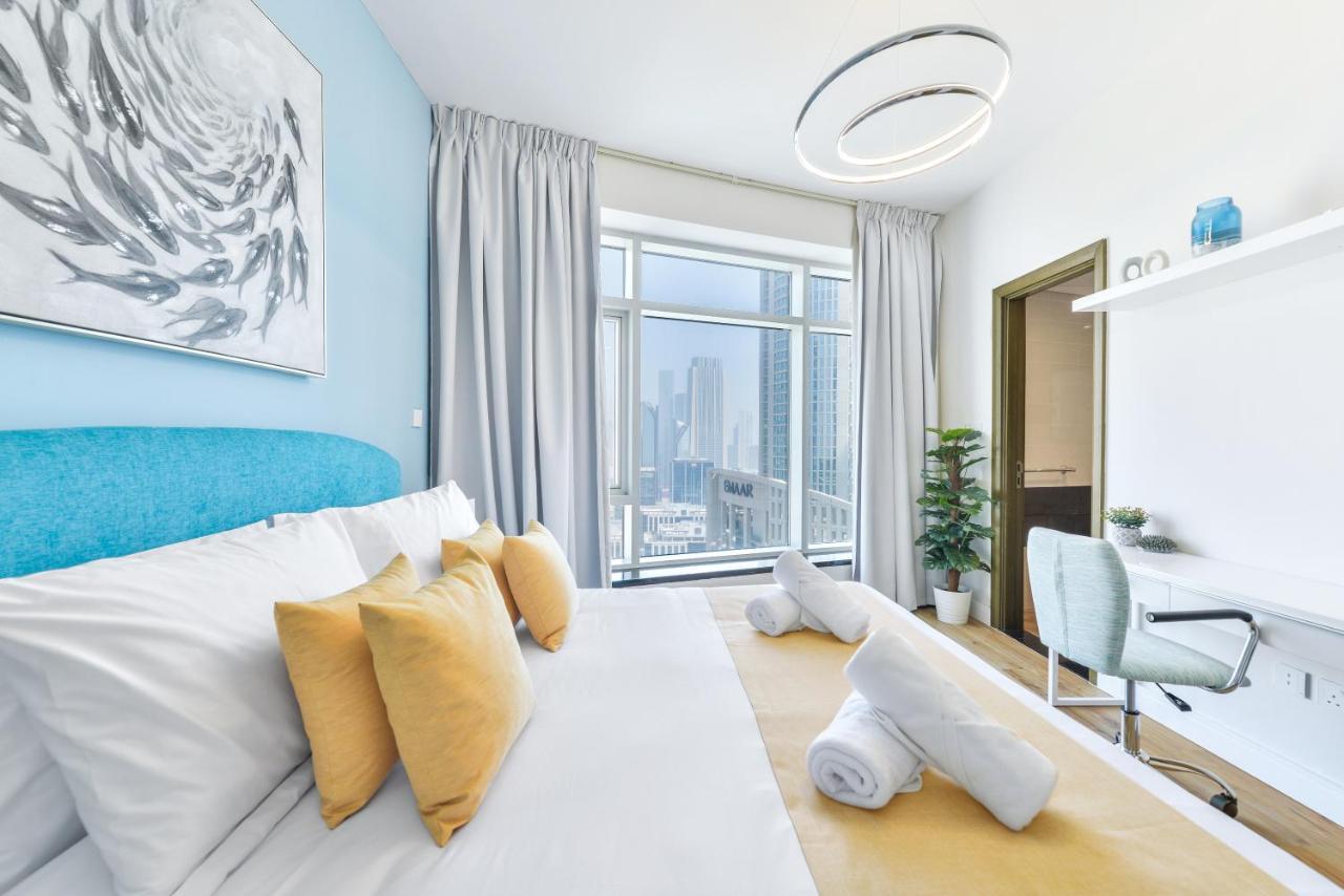 Appartamento Lofts - Downtown Luxury - 5 Min Walk To Dubai Fountain! Esterno foto